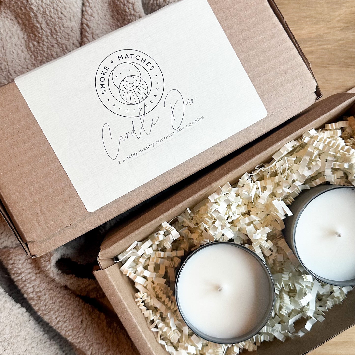 Bedroom Candle Gift Set  - 160g Candle Duo