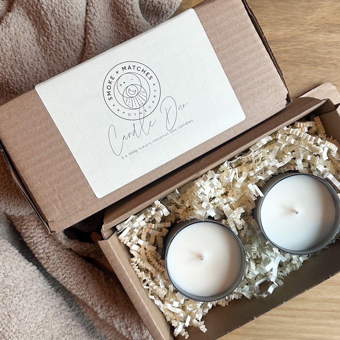 Bedroom Candle Gift Set  - 160g Candle Duo