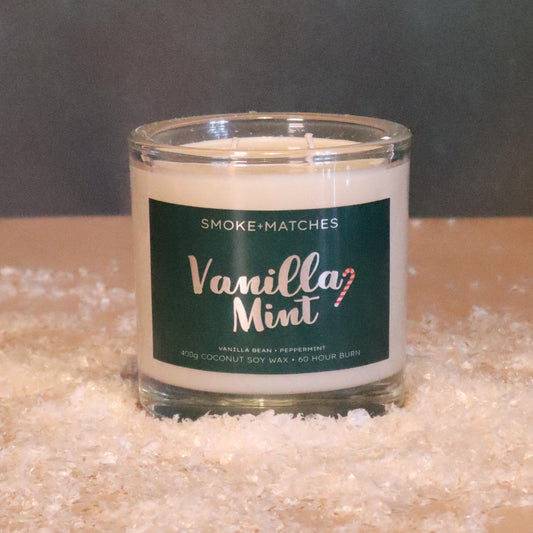 Vanilla Mint- 400g Candle